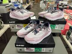 (3) Pairs Hi Tec Trail Shoes -Women’s Pink (1) Size 6 & (2) Size 7.5 -