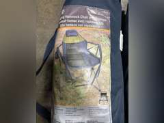 (2) RIO Swinging Hammock Chairs - Blue & Green