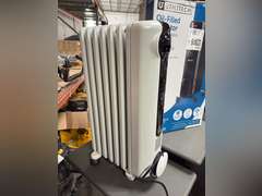 (2) Utilitech Oil Filled Radiator Heaters w/ Thermostat - Heats up to 300sq ft.