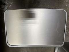 (2) Kohler 47L Stainless Steel Step Trash Cans *Dented