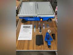 Kobalt 7-In Tabletop Sliding Tile Saw *Tested/Works