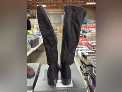 (2) Kenneth Cole Stanford Knee High Boots - Women’s Black & Brown Size 7 -