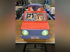 (2) Children’s Toy Ride-On Cars (Bluey & CAT Dumptruck)