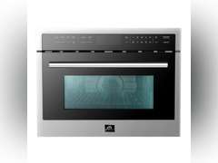 Forno 24” 1.6cu ft Electric Built-In Microwave & Convection Oven - Stainless Steel