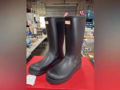 Hunter Play Tall Rubber Boot -Women’s Black Size 9- *NIB