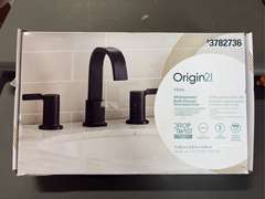 (3) Origin 21 Veda Bath Faucets - (2) Widespread, (1) Single Handle