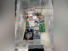 Assorted Box of Bathroom/Toilet/Shower Items