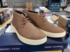 (4) Pairs IZOD Palmer Lace Up Chukka Boots -Men’s Brown Size 8-