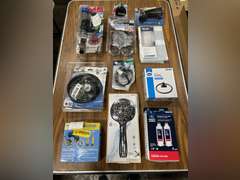 Assorted Box of Bathroom/Toilet/Shower Items