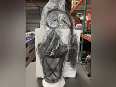 Allen Roth Castine Outdoor Wall Lantern & Allen Roth 13” LED Flushmount Light