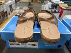 (3) Pairs Draper James Alex Sandals & (1) Pair Emily Wedge Shoes -SEE DESCRIPTION-