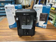 (3) Utilitech Utility Fan Heaters - Heats up to 300sq ft.