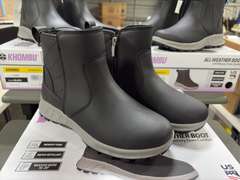 (4) Pairs Khombu Dusk All Weather Ankle Boots -Women’s Black Size 6-