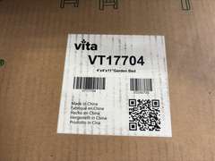 Vita 4’ x 4’ x 11” Garden Bed - VT17704 *Appears NIB