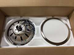 (2) Harbor Breeze Camden 52” Indoor Ceiling Fans - Brushed Nickel, 3 Speed, Espresso & Driftwood Blades