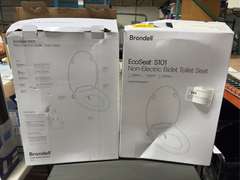 (2) Brondell EcoSeat S101 Non-Electric Bidet Toilet Seat - No batteries or power needed