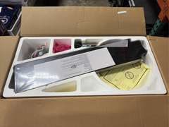 (2) Harbor Breeze Camden 52” Indoor Ceiling Fans - Brushed Nickel, 3 Speed, Espresso & Driftwood Blades