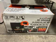 Blackstone 36” Griddle with Hood and Accessory Shelf