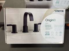 (3) Origin 21 Veda Bath Faucets - (2) Widespread, (1) Single Handle