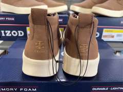 (4) Pairs IZOD Palmer Lace Up Chukka Boots -Men’s Brown Size 8-