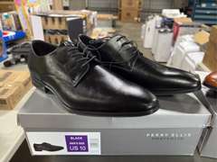 (3) Pairs Perry Ellis Leather Dress Shoes -Men’s Brown Size 11.5 & (2) Black Size 11.5/ 10- *NIB