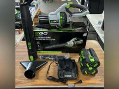 EGO 765 CFM Cordless Surface Blower w/ (2) Batteries and Charger