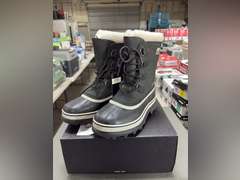 Sorel Caribou Waterproof Boots -Black Stone Women’s Size 9- *NIB