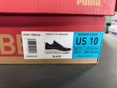 (3) Pairs Puma Sophia Evo Focus Lite Sneakers -Women’s Black & White Size 10- *NIB