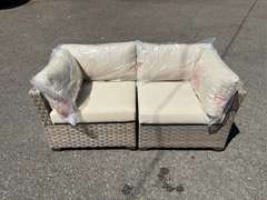 TK CLASSICS 2-Piece Sectional Patio Sofa *NIB