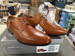 (3) Pairs Perry Ellis Leather Dress Shoes -Men’s Brown Size 11.5 & (2) Black Size 11.5/ 10- *NIB