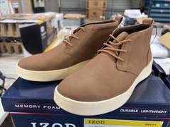 (4) Pairs IZOD Palmer Lace Up Chukka Boots -Men’s Brown Size 8-