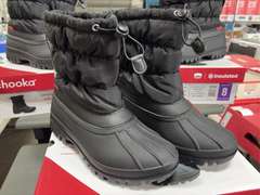 (3) Pairs Chooka Nylon Puffer Snow Boots -Women’s Black Size 8-