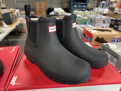(2) Pairs Hunter Original Insulated Chelsea Boots -Women’s Black Size 8 & 9- *NIB