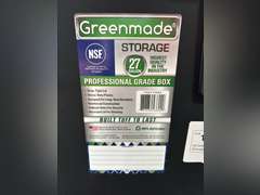 (4) Greenmade 27 Gallon Professional Grade Storage Container w/ Lids