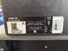 Sorel Caribou Waterproof Boots -Black Stone Women’s Size 9- *NIB