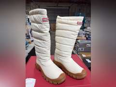 Hunter Intrepid Tall Snowboot -Women’s White Willow Size 8- *NIB