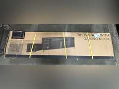 Insignia 70” TV Stand w/ Gaming Nook *NIB
