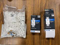 Large Box of Assorted Switches and GFCI Receptacles