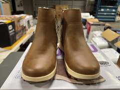 (3) Pairs Khombu Dusk All Weather Ankle Boots -Women’s Brown Size 8-
