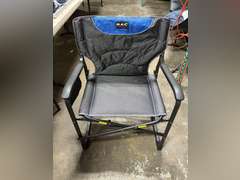 (2) MAC Sports Blue/Black Heavy Duty Camp Chairs