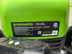 Greenworks Pro 2500 PSI Electric Pressure Washer *Tested/Works