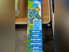 Squishmallow “Wendy the Frog” & 66” Sea Turtle Supersized Nylon Kite