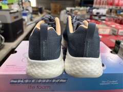 (2) Pairs Sketchers Lite Foam Running Shoes - Women’s Black & Blue Size 8 & 9 -