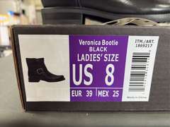 Frye Veronica Leather Bootie Ankle Boot -Women’s Black Size 8- *NIB
