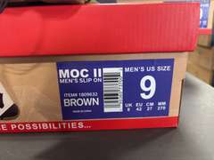(3) Pairs Gerry Moc II Slip Ons -Mens (2) Brown Size 9 & (1) Black Size 9-