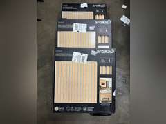 (3) Artika Sonolok 4pk Sound Absorbing Slatted Panel Kits