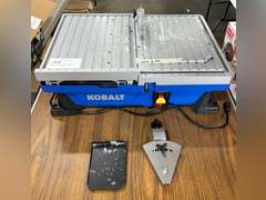 Kobalt 7” 6-Amp Tabletop Tile Saw