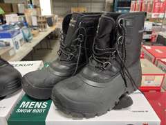 (2) Pairs Staheekum Waterproof Snow Boots -Men’s Black Size 10-