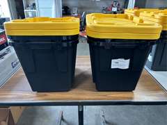 (4) Greenmade 12 Gallon Professional Grade Storage Container w/ Lids
