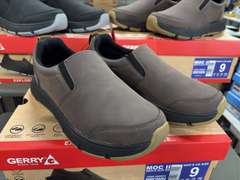 (3) Pairs Gerry Moc II Slip Ons -Mens (2) Brown Size 9 & (1) Black Size 9-